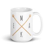 Make (Knitting Needles Compass) - Mug