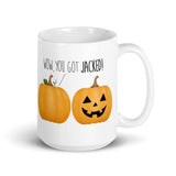 Wow, You Got Jacked (Pumpkins) - Mug