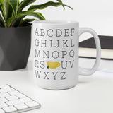 Alphabet Tea - Mug