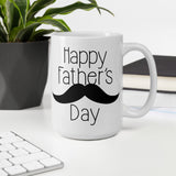 Happy Father's Day (Moustache) - Mug