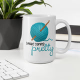 I Make String Pretty (Crochet) - Mug
