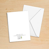 We Make A Great Pear - Print At Home Card