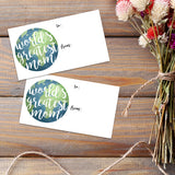 World's Greatest Mom - Print At Home Gift Tags
