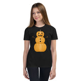 Pumpkin Snowman - Kids Tee